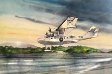 RAF Flying Boat Based at Upper