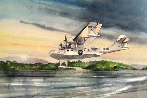 Raf flying boat based - boat,