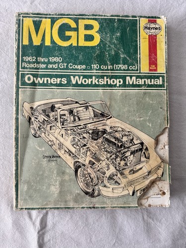Haynes mgb roadster coupe - haynes,