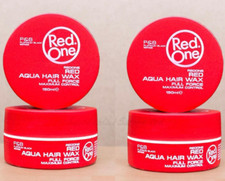 4 x Red One RED Aqua Hair Wax