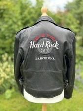 Leather Jacket Hard Rock Cafe