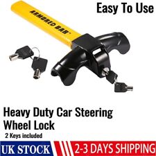 Universal Heavy Duty Anti Theft Steering Wheel Lock Rotary,Security Safe Van Car