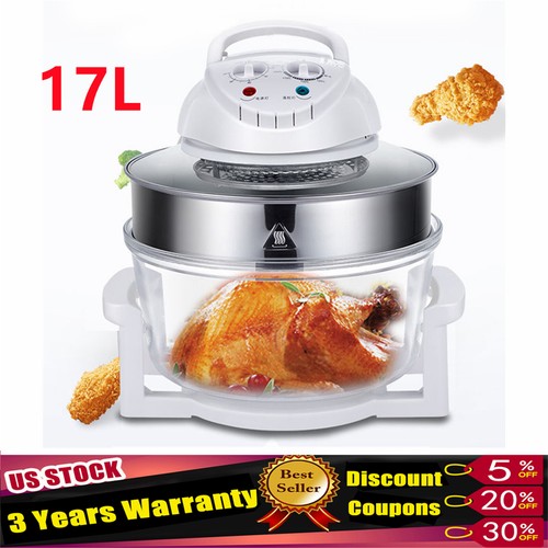 17l air fryer glass - 17l, infrared