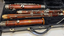 Vintage Wooden Bassoon
