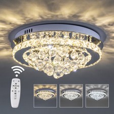 36W LED Lamp Crystal Ceiling Light Chandelier Restaurant Bed Living Room Lights