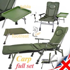 FISHING CHAIR Armchair Folding Arm - Carp F5R ST/P  SET with FOOTREST