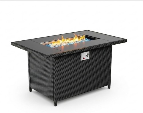 Outdoor propane gas fire pit - gas,
