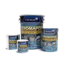 Cromapol | Emergency Repair | Roof Paint Sealant | 4 Sizes | Mid Grey