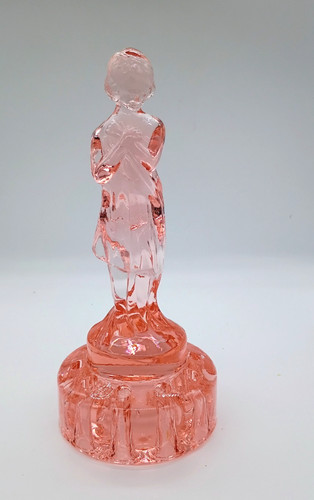 Cambridge pink glass - cambridge,