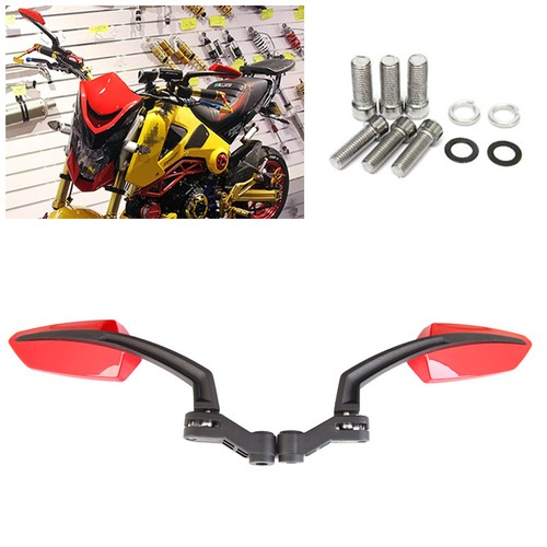 Custom motorbike red angle - custom,