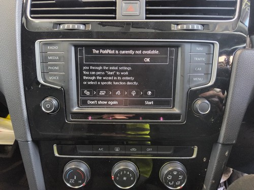 Volkswagen golf audio sat - golf, &