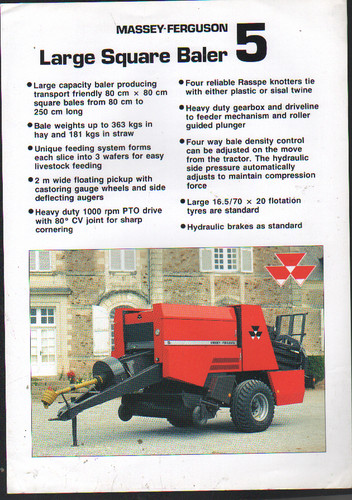1988 massey ferguson large - "5",