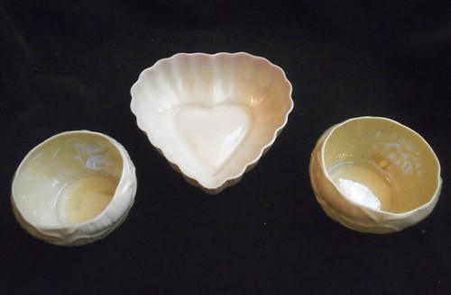 Vintage irish belleek - belleek, nut