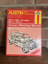 Haynes Austin Metro MG &