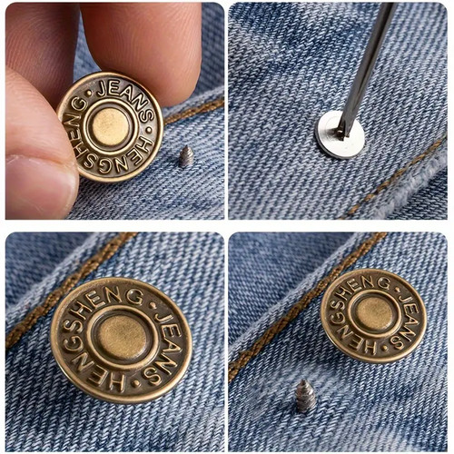 10pcs jeans button - jeans, denim
