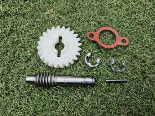 Yamaha dt125r oil pump worm - oil,