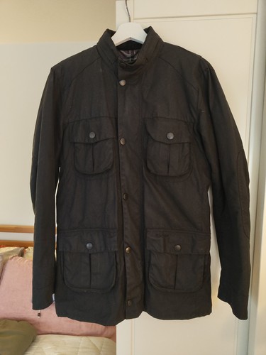 Black barbour jacket - black, jacket.