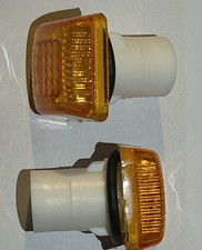 Orange Side Repeater Indicator Fits Ford Escort MK3 Mk4 1 Pair RS 80-90 No Bulb