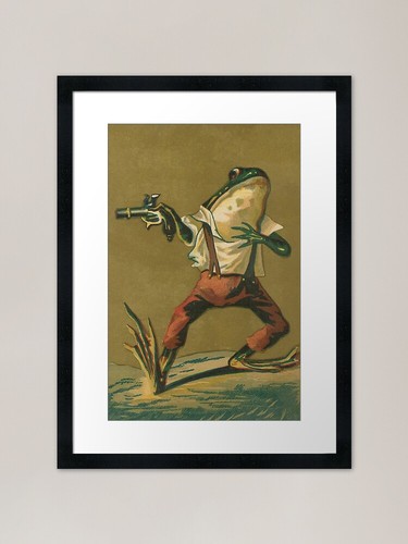Dueling frog with - frog,