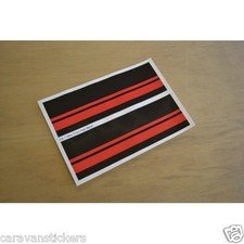 SWIFT Kon-Tiki - (1990) - Motorhome Front Habitation Bend Stickers Decal - PAIR