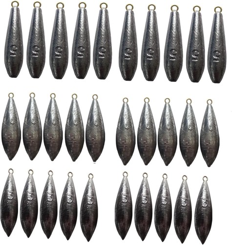 Sea fishing weights pack - fishing,