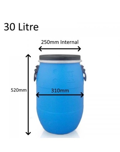 30l litre open - 30l, top