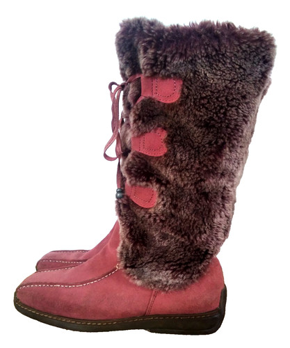 Moshulu suede boots - suede, with