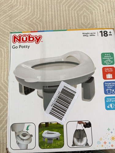 Nuby potty 1 fold - 2-in-1, flat