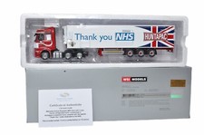 WSI 02-2913 STEPHEN J TABNER VOLVO FH4 SLEEPER 4X2 + TANK TRAILER CHROME 3-AXLE