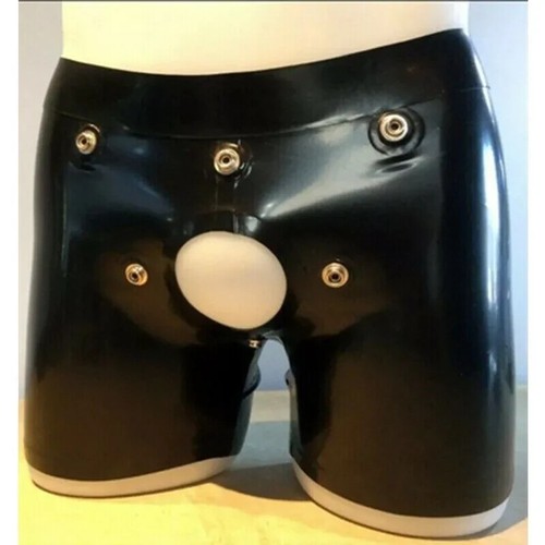 Latex short bulge boxer - bulge, for