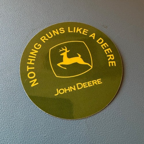 John deere sticker 8cm - sticker,