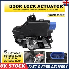 Front Right /Driver Side Door Lock Mechanism For VW Golf Mk5 2003-2008 3D2837016