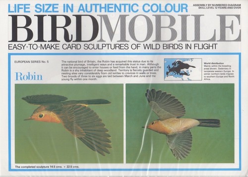 Card model kit british wild - model,