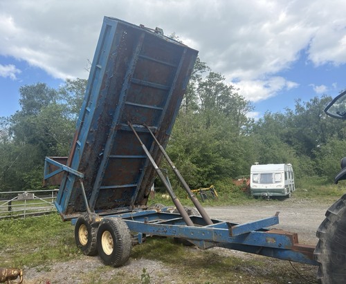 Ton tipping trailer - 12,