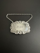 Solid Silver Rococo Style Port