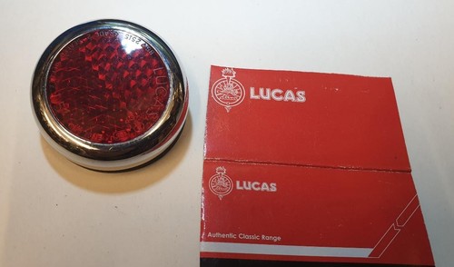 Lucas rear red - rear, round