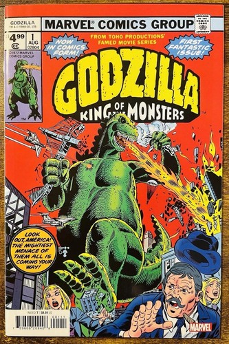 Godzilla marvel comics - marvel,