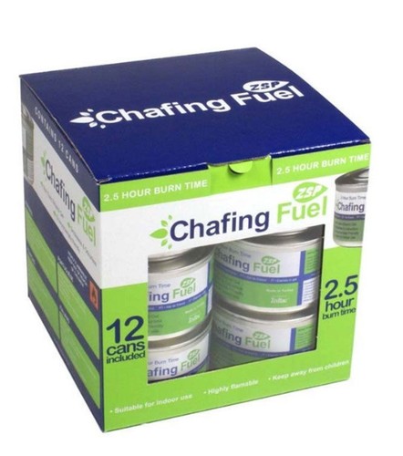 Chafing dish fuel gel - gel, cans