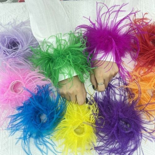 Feather cuff snap bracelet - feather,