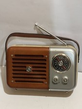 VINTAGE ART DECO STYLE RADIO AM(MW)-FM With Dial Light ￼RARE