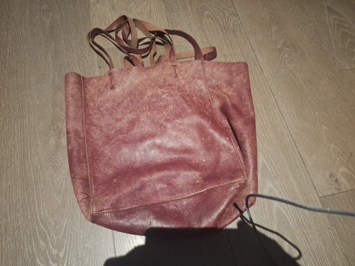 Jack wills brown leather tote - jack,