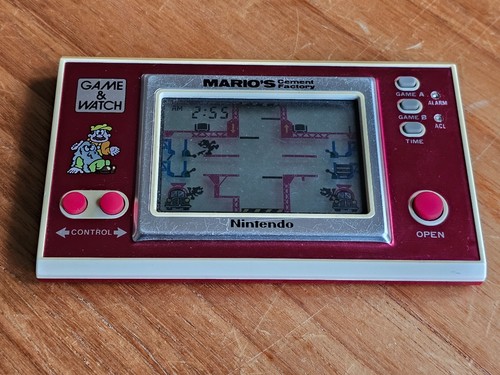 Nintendo game and - game, watch