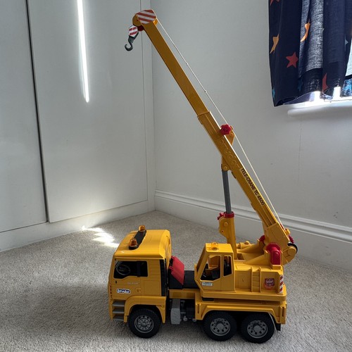 Bruder toys man crane - bruder, truck