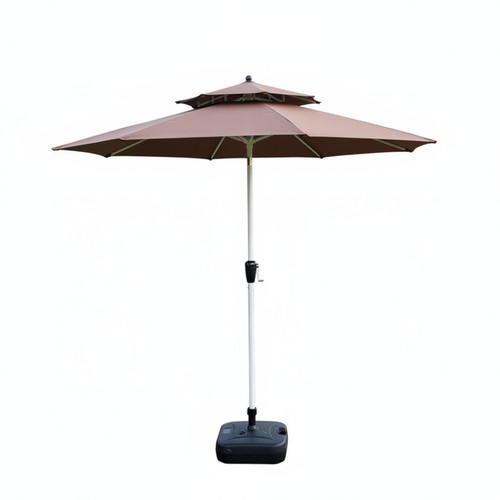 Patio umbrella with base - with,