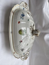 Richard Ginori Perugia Vecchio Fruit Porcelain Tureen Serving Dish With Lid