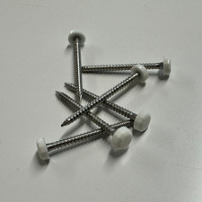 UPVC PINS 250 PACK WHITE HEAD
