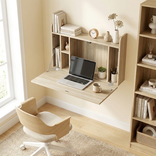 Wall mounted table drop - mounted, leaf