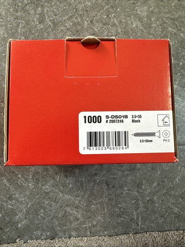 Hilti drywall screw ds01b - hilti,
