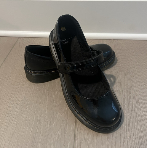 Martens black patent - black,