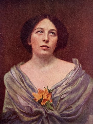 Portrait from autochrome - a,